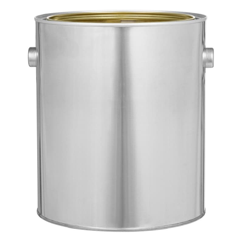Lined Metal Can with Ears, 1 Gallon