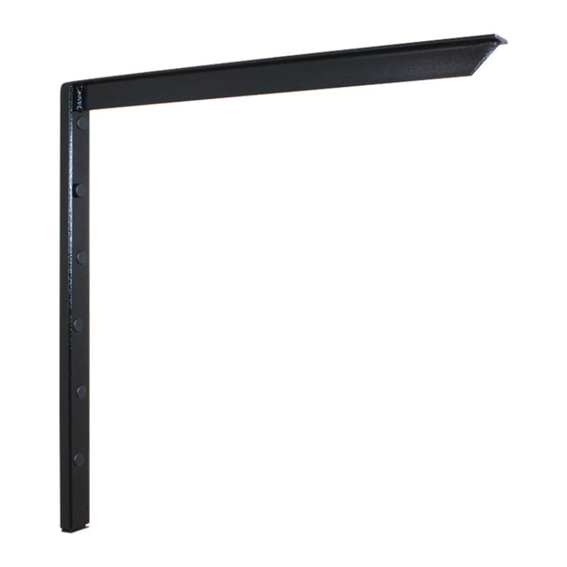 12" Hybrid L-Bracket, Black Finish