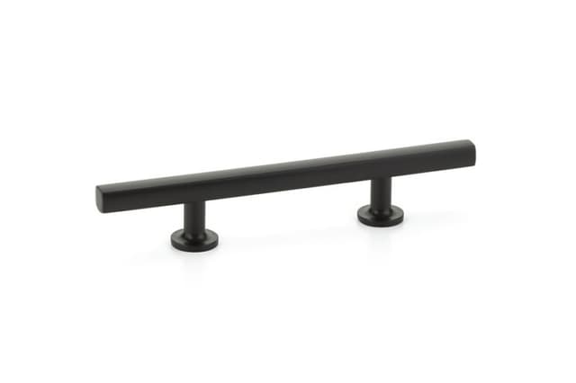 3-1/2" Freestone Extended Cabinet Pull, Flat Black