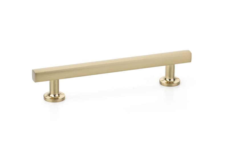 5" Freestone Cabinet Pull, Satin Brass
