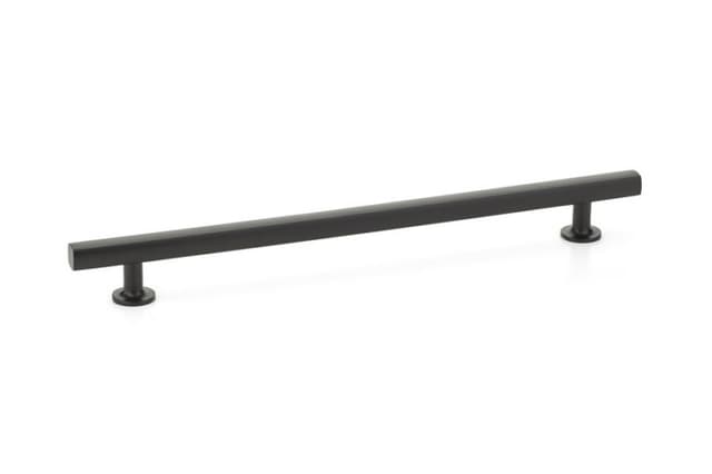 10" Freestone Cabinet Pull, Flat Black
