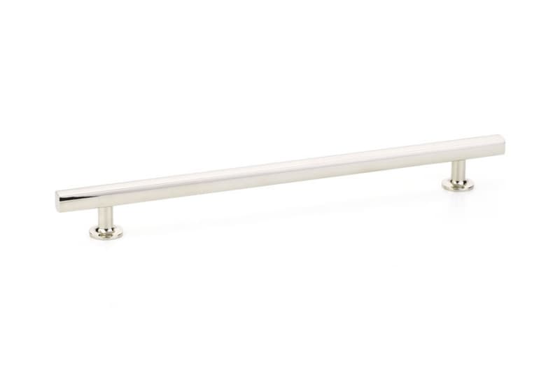 10" Freestone Cabinet Pull, Polished Nickel