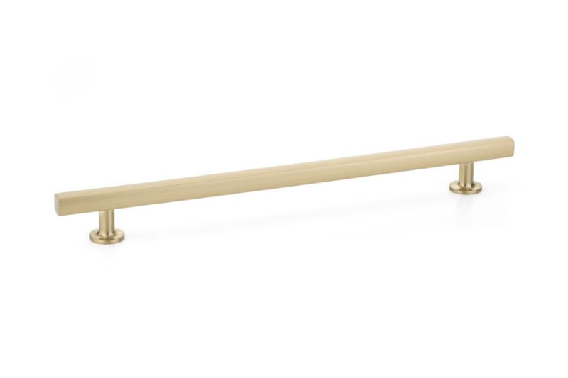10" Freestone Cabinet Pull, Satin Brass