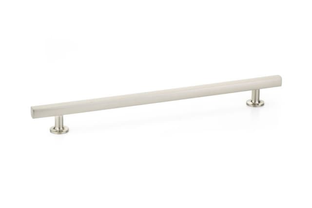 10" Freestone Cabinet Pull, Satin Nickel