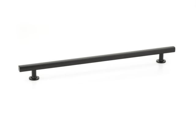 12" Freestone Cabinet Pull, Flat Black