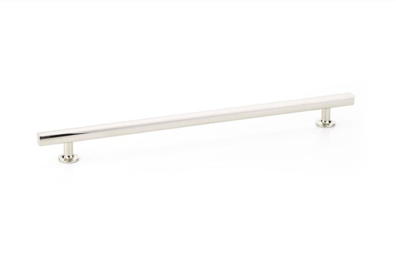 12" Freestone Cabinet Pull, Polished Nickel