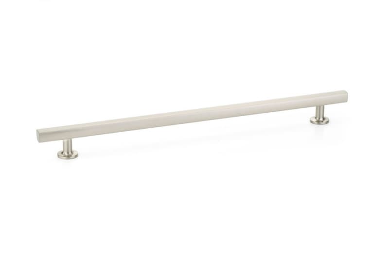 12" Freestone Cabinet Pull, Satin Nickel