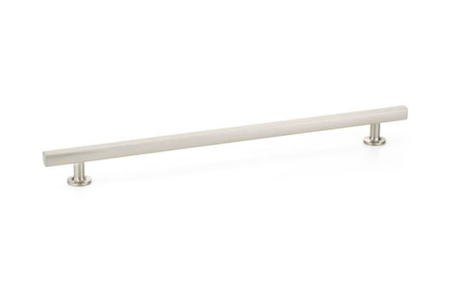 12" Freestone Cabinet Pull, Satin Nickel