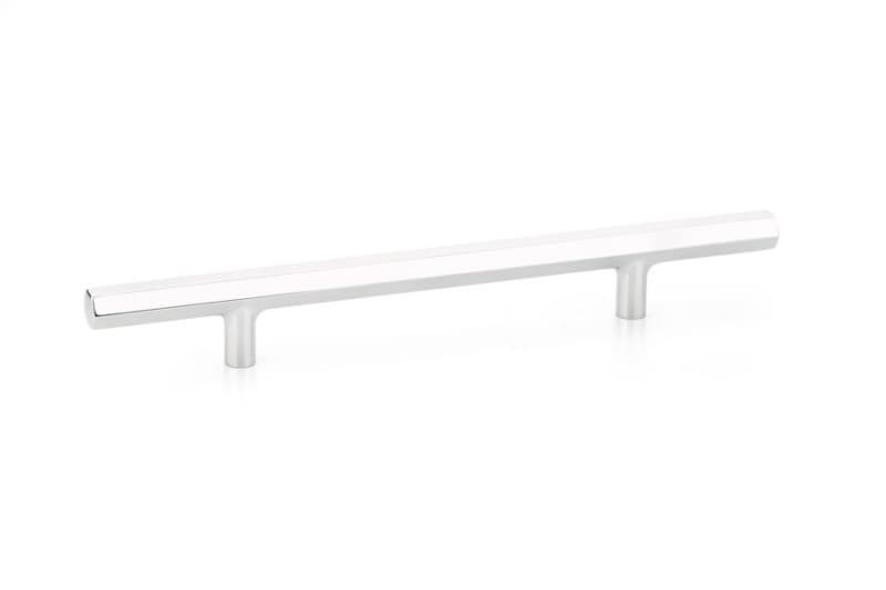 6" Mod Hex Extended Cabinet Pull, Polished Chrome
