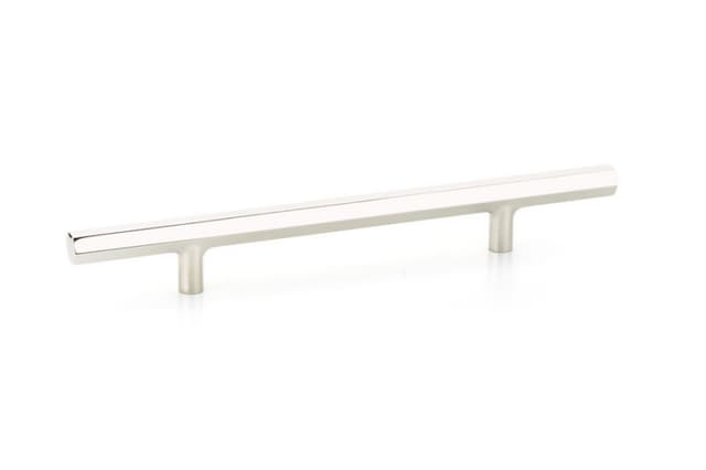 6" Mod Hex Extended Cabinet Pull, Polished Nickel