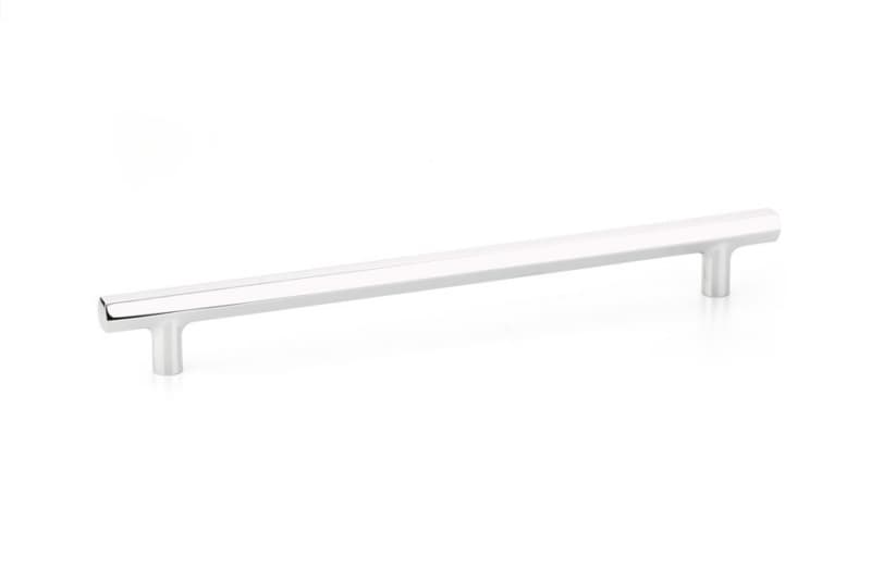 10" Mod Hex Cabinet Pull, Polished Chrome