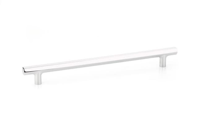 10" Mod Hex Cabinet Pull, Polished Chrome