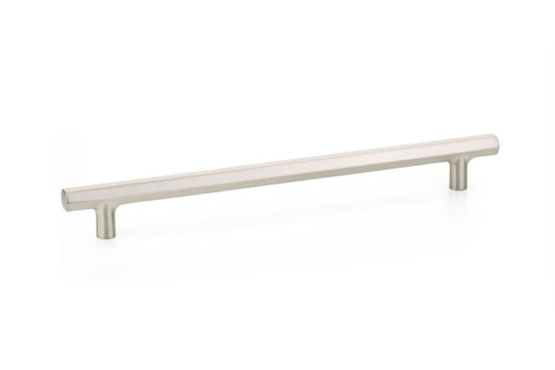 10" Mod Hex Cabinet Pull, Satin Nickel