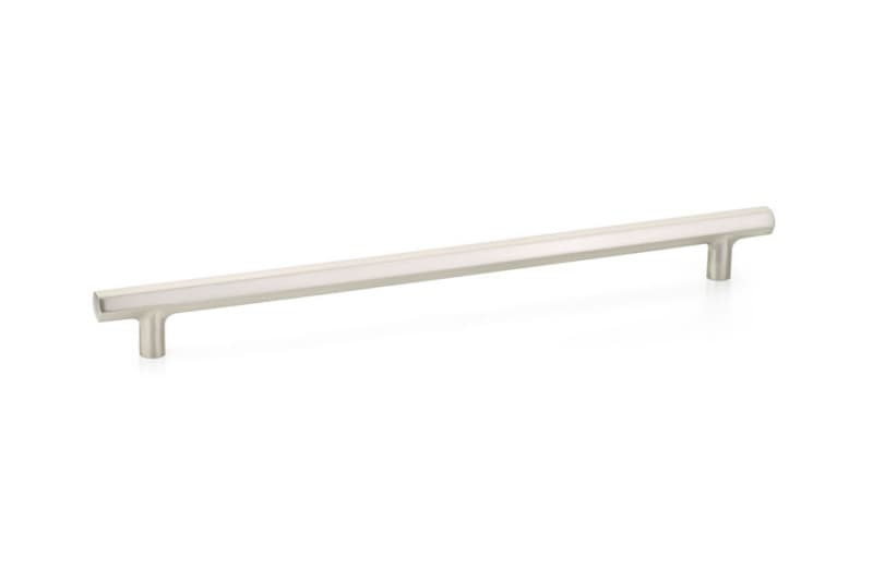 12" Mod Hex Cabinet Pull, Satin Nickel