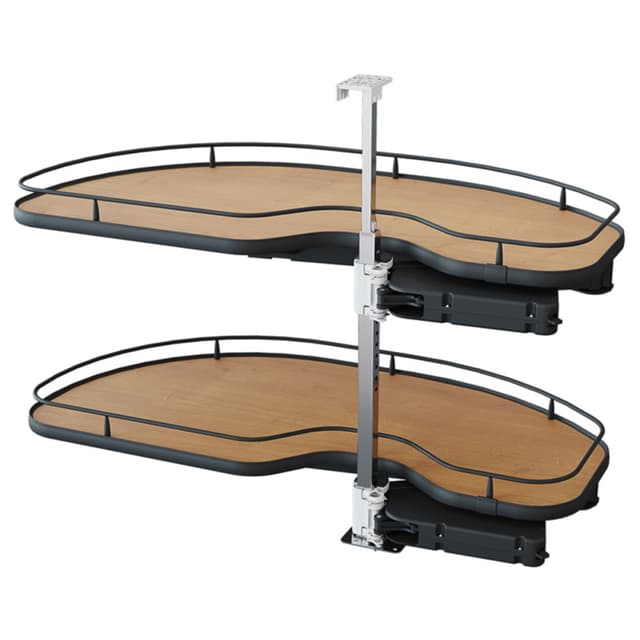 Vauth-Sagel CORNERSTONE MAXX Scalea Blind Corner Pull-Out for 18" Opening, Maple