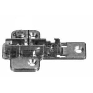 Nexis Cam Adjustable Wing Mounting Plate for Wood Screw, 3-Point Fixing, Screw-On, 0mm