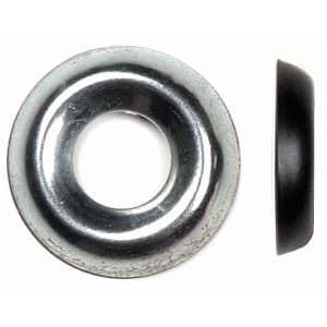 #8 Finish Washer, Bright Nickel, Box of 100