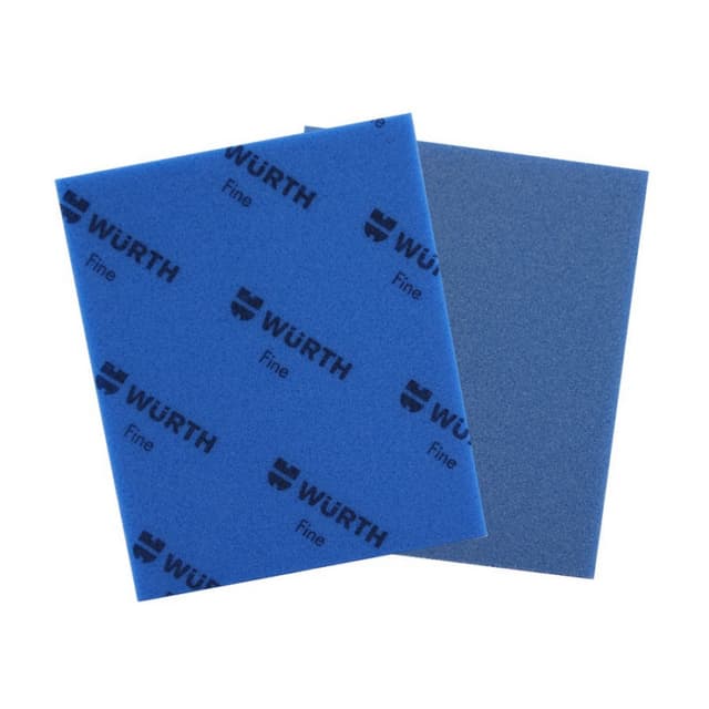 Würth, Sanding Sponge, 5" x 5-1/2" x 3/16" Aluminum Oxide