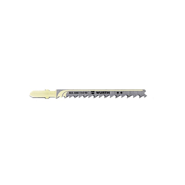 Würth, Jigsaw Blade, Fine/Clean Straight & Plunge for 1/4" - 2-3/8" Thick