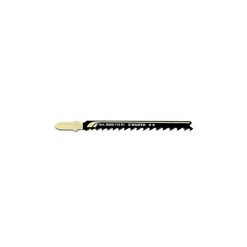 100mm Fast/Straight Cut Jigsaw Blade for Wood (5/Pack)