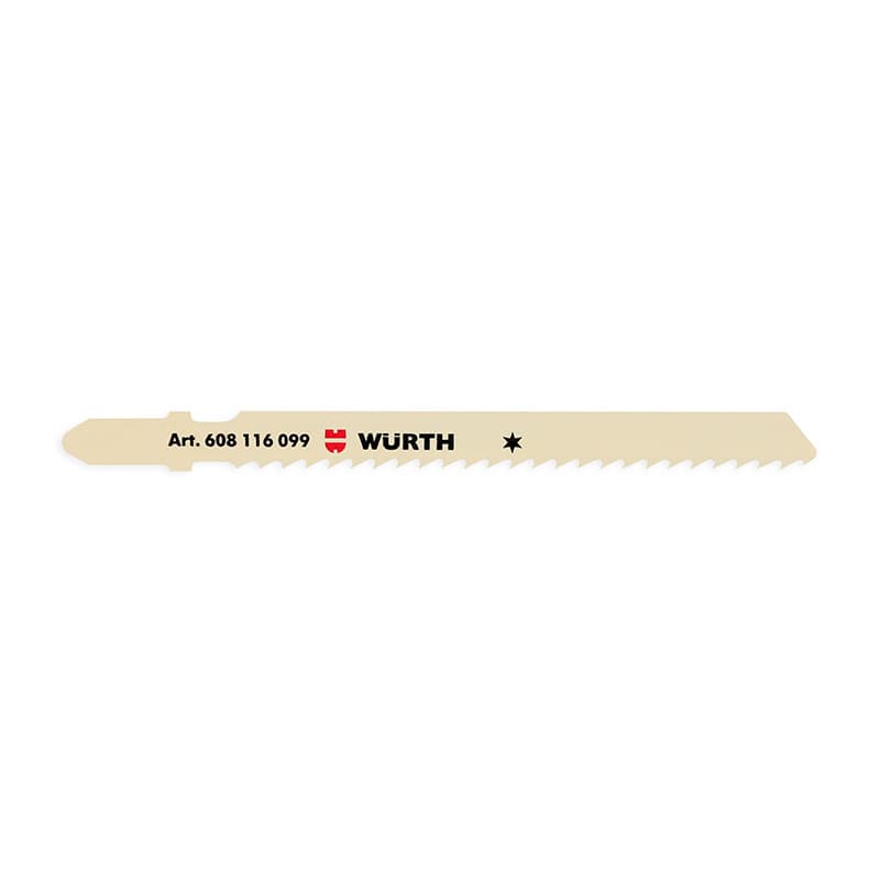 100mm Straight/Medium Rough Cuts Jigsaw Blade for Wood (5/Pack)