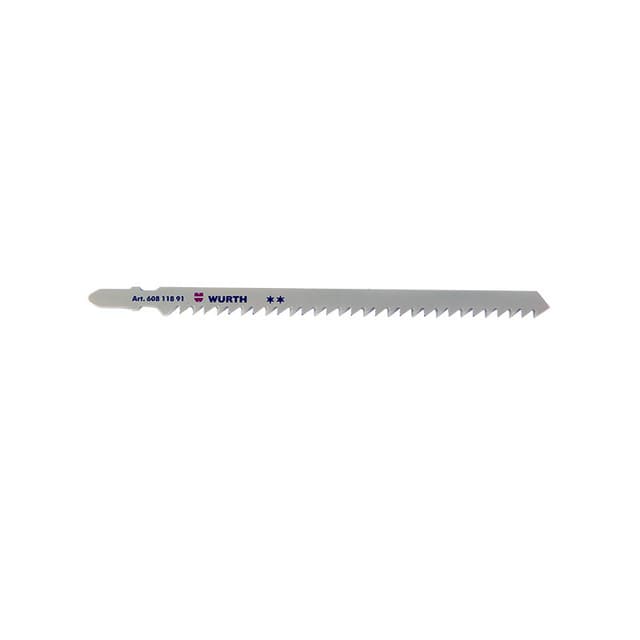 152mm 6" x 6TPI Fast/Rough Cut Jigsaw Blade for Wood 1/4" - 4" (5/Pack)