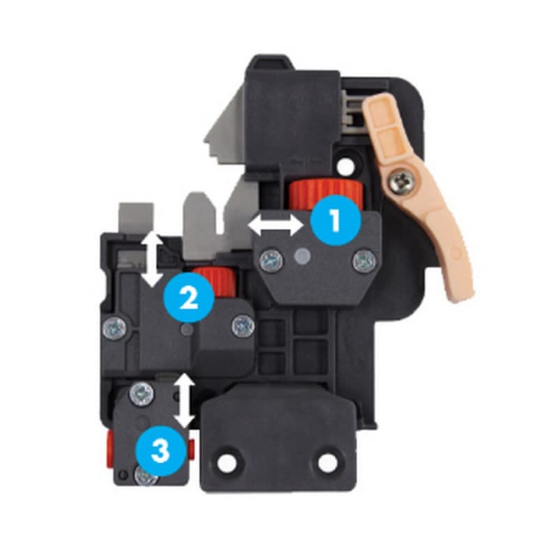 PRO600 6-Way Adjustable 3D Front Locking Device Set
