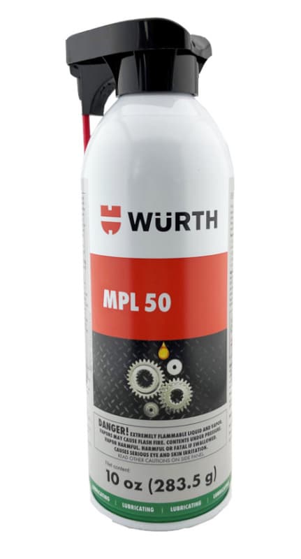 Wurth MPL 50 Multipurpose Spray Lubricant, 10 oz Spray Can