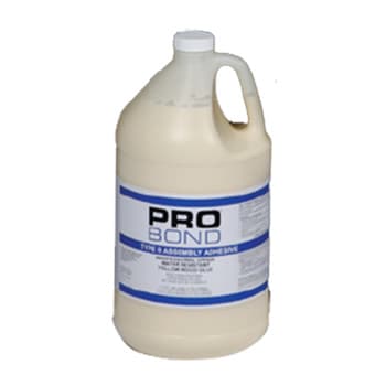 Pro Bond Assembly Adhesive, Yellow, 1 Gallon Canister