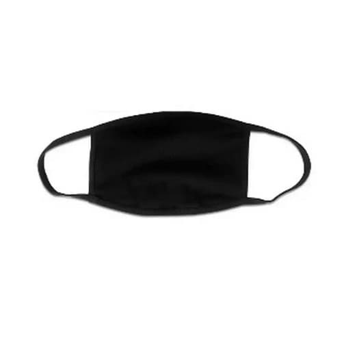 Black Cotton Reusable Mask, Box of 10