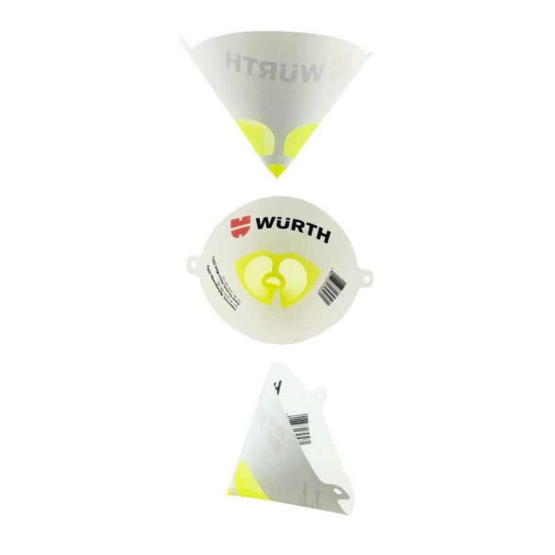 Fine Cone Paint Strainer, Yellow (125/Pack)