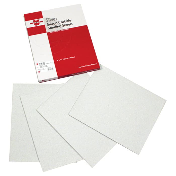 9" x 11" 320 Grit Silicon Carbide Abrasive Sheet