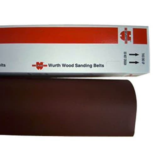Würth, Wide Belt, 37 x 75 Aluminum Oxide, PB