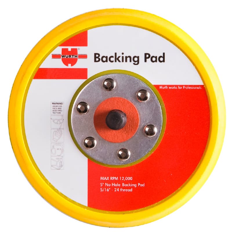 L08100 5" PSA Disc Backing Pad, No Holes