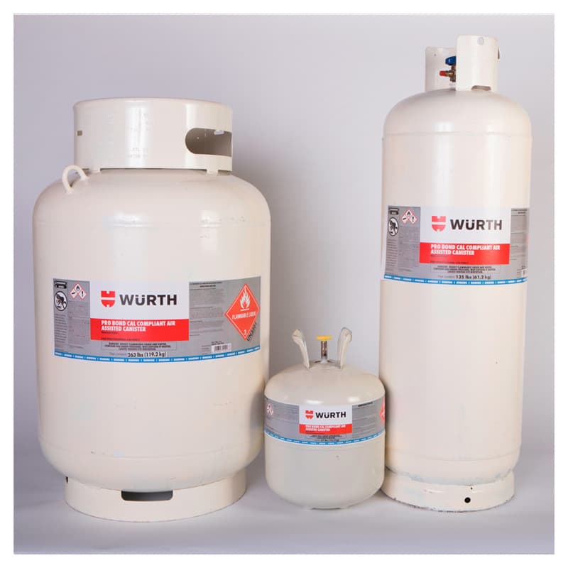 Pro Bond Cal Compliant Air Assist Adhesive, Clear, 27lb Canister
