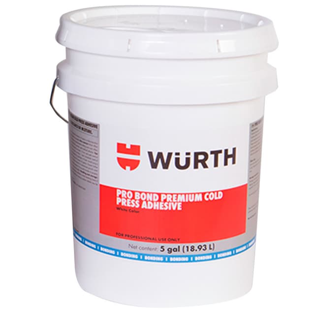 Pro Bond Premium Cold Press Contact Adhesive, Clear, 5 Gallon Pail