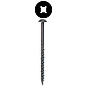 Würth #8 Washer head Square Drive Type 17 Auger Point Face Frame and Pocket-Hole Screw