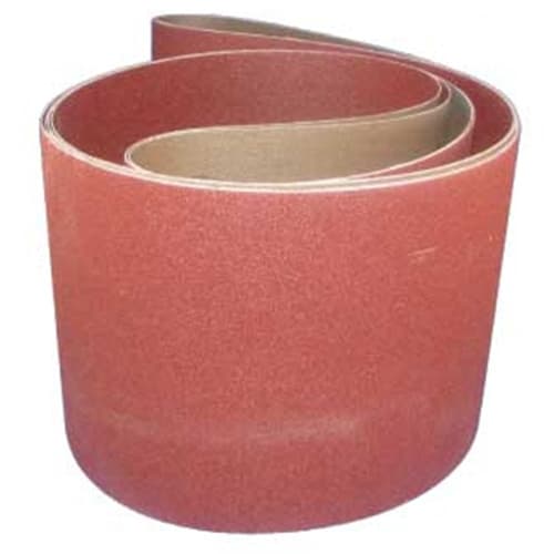 6" x 132" 150 Grit Edge Sanding Belt, Aluminum Oxide on X-Weight Cloth