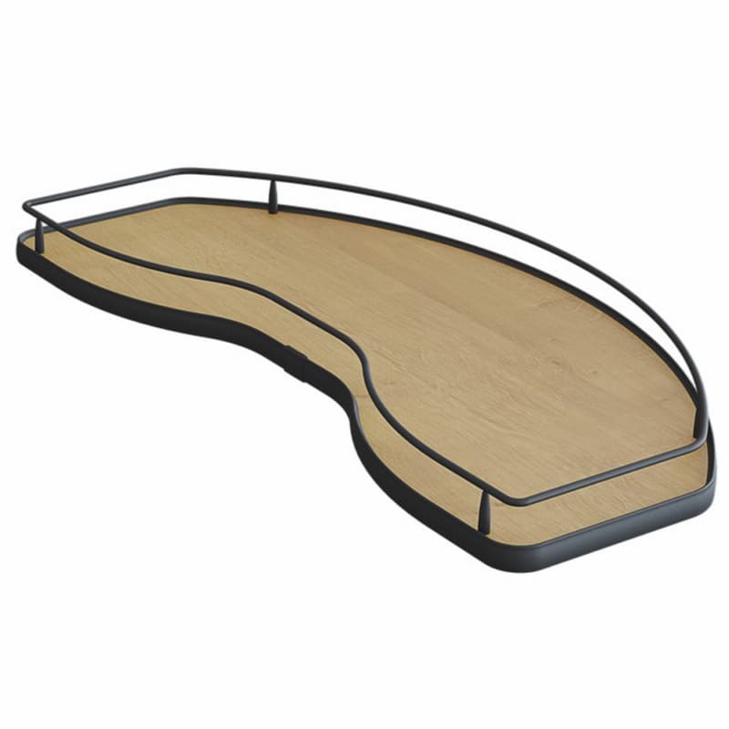 2 Tray Swing Scalea Blind Corner Pull-Out for 18" Cabinet Opening, Maple