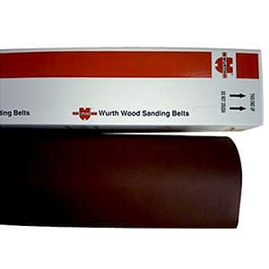 8" x 151" 150 Grit Wide Sanding Belt, Aluminum Oxide on X-Weight Cloth
