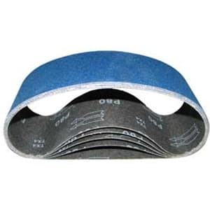 3" x 24" 40 Grit Sapphire Premium Sanding Belt, Ceramic/Aluminum Oxide on X-Weight Cloth