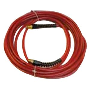 1/4" x 50' Air Hose with 1/4" MPT, Red