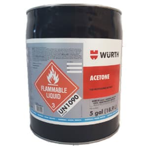 Clear Acetone, 5 Gallon Pail