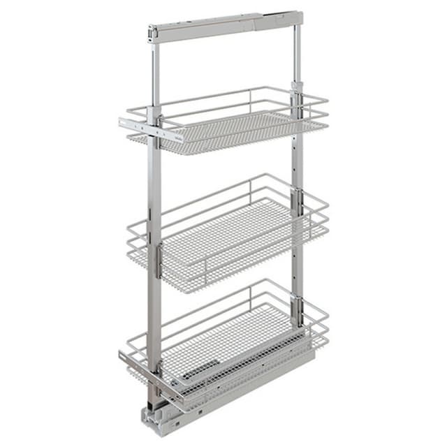 Vauth-Sagel TAL Pantry 3-Shelf Platinum Saphir Basket Pull-Out