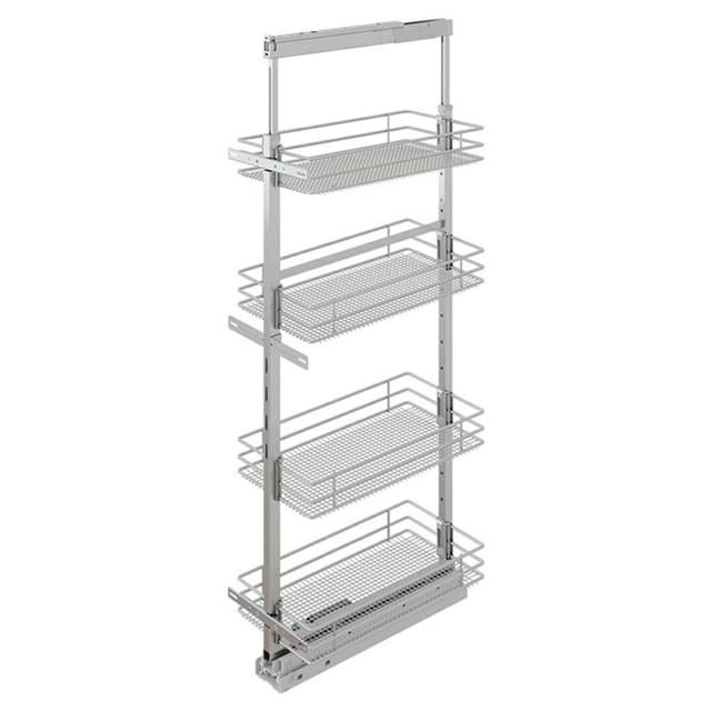 Vauth-Sagel TAL Pantry 4-Shelf Platinum Saphir Basket Pull-Out