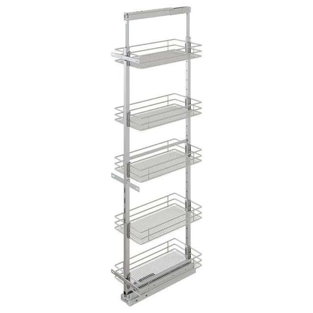 Vauth-Sagel TAL Pantry 5-Shelf Platinum Saphir Basket Pull-Out