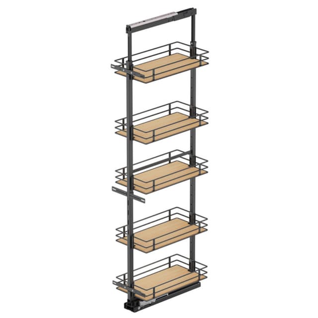 Vauth-Sagel TAL Pantry 5-Shelf Scalea Maple Basket Pull-Out