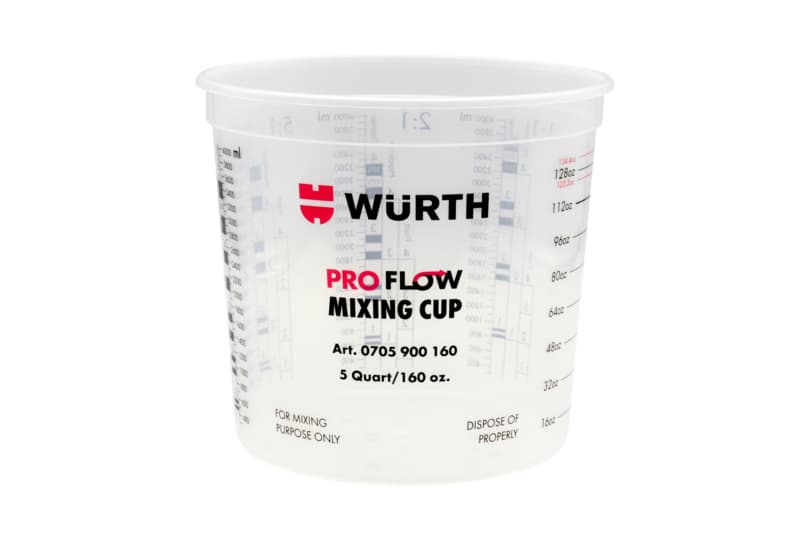 PROFLOW Paint Mixing Cup, 5 Quart (40/Box)