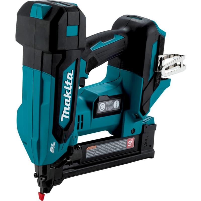 Makita 18 Gauge 18V LXT Brushless Cordless 1/4" Narrow Crown Stapler, Bare Tool