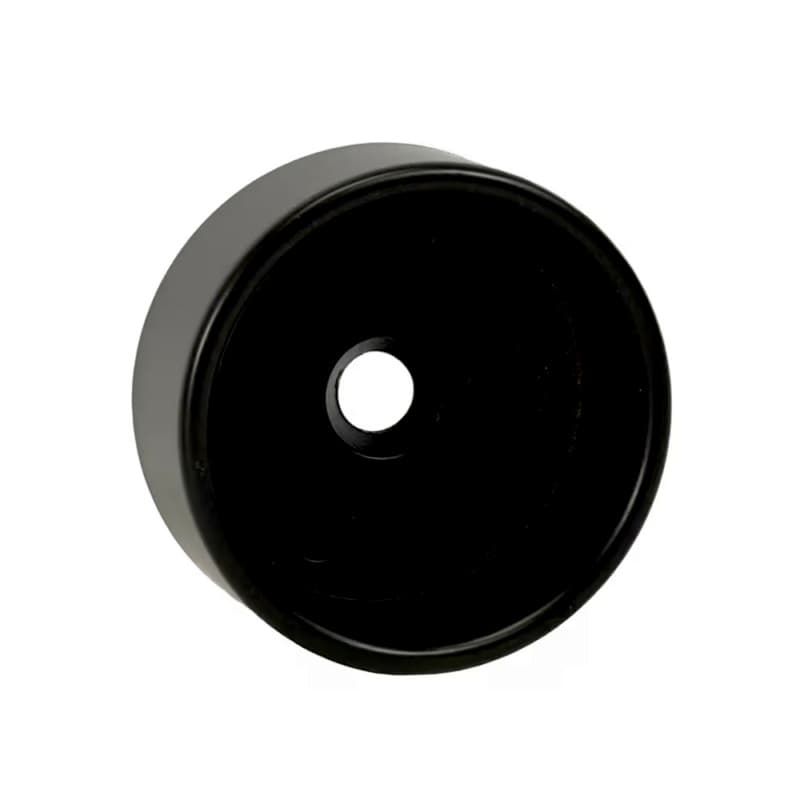 1-5/16" Diameter Closed Flange for Round Closet Rods, Pin Mount, Oil-Rubbed Bronze Finish